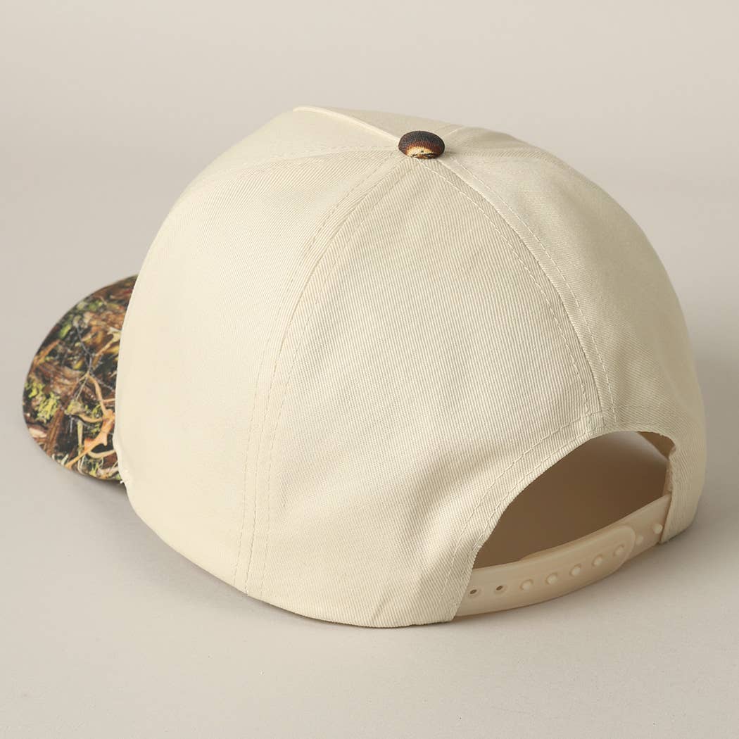 "You Look Like You Love Me" Embroidered Camo Trucker Hat — Cheeky Statement with Adjustable Snapback
